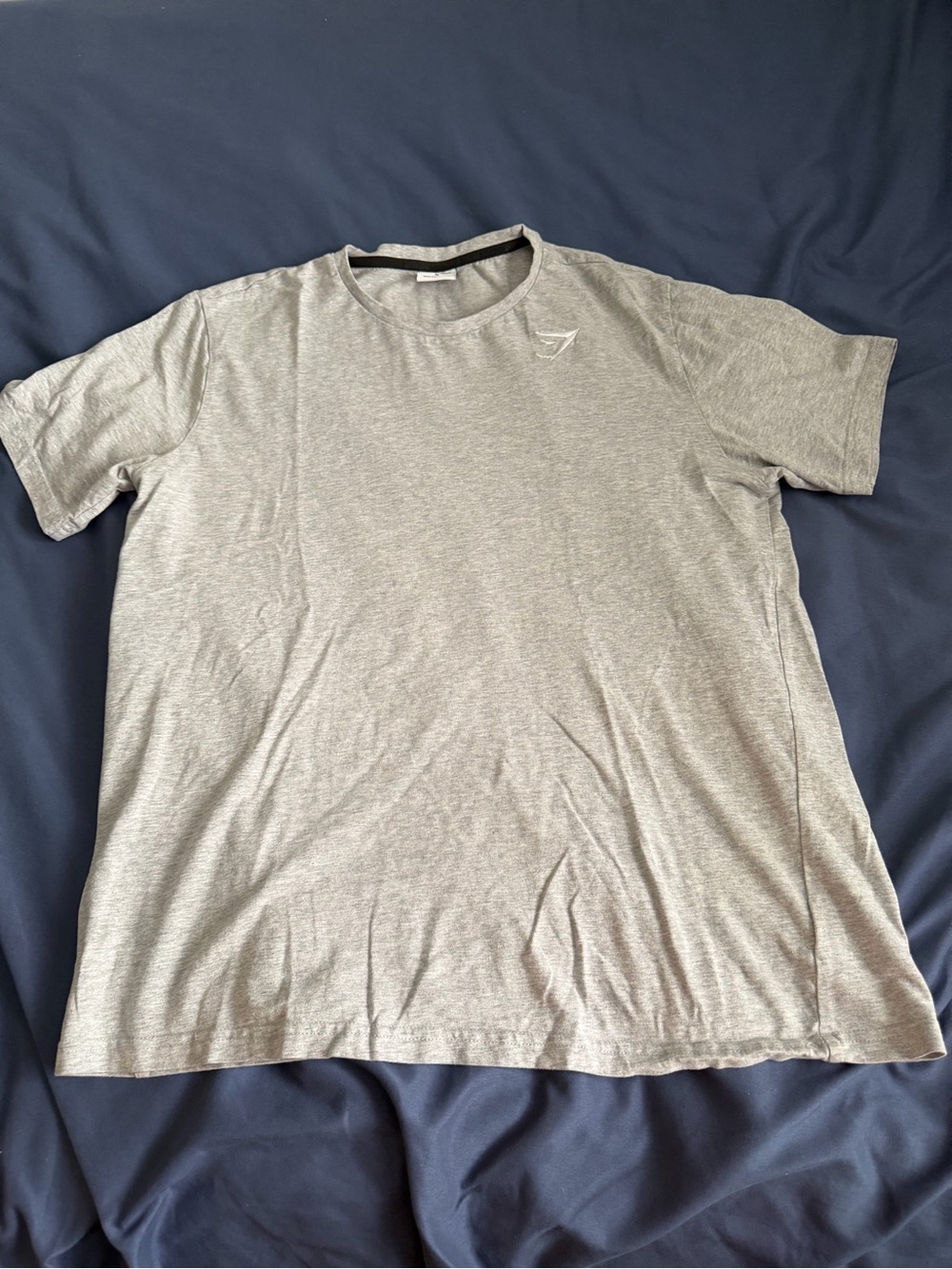 Gymshark Crest T-Shirt - Light Grey Marl